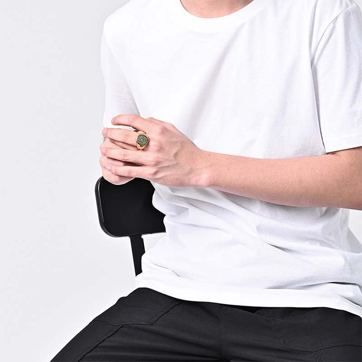 Buddha Stones12星座 ダビデの星 守護リング