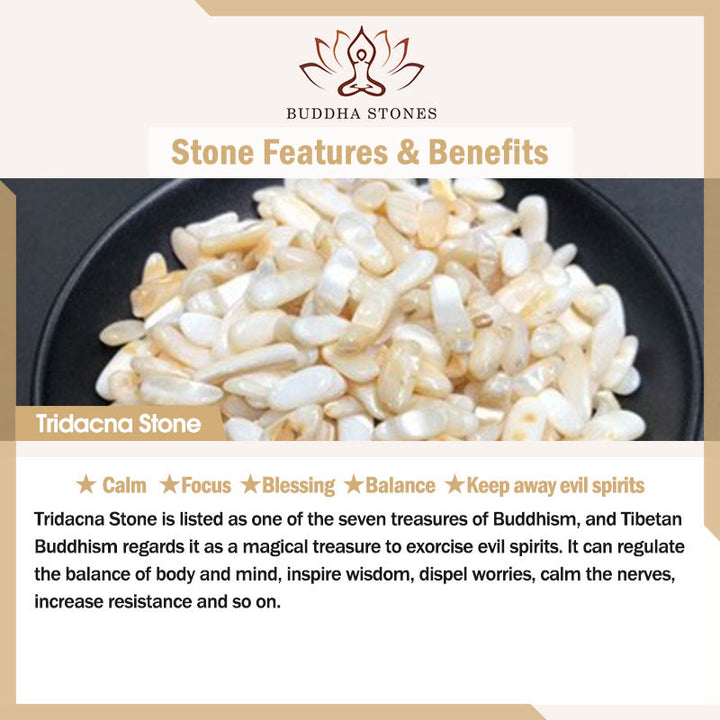 Buddha Stonesシャコガイ 石 パールビーズ バタフライ ヒーリングネックレス ペンダント イヤリングセット