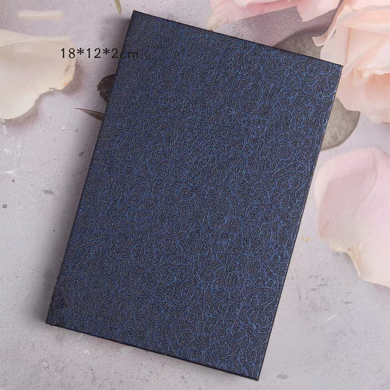 Buddha Stonesオリオール 鳥 花 黒檀 木製 ブックマーク ギフトボックス付き