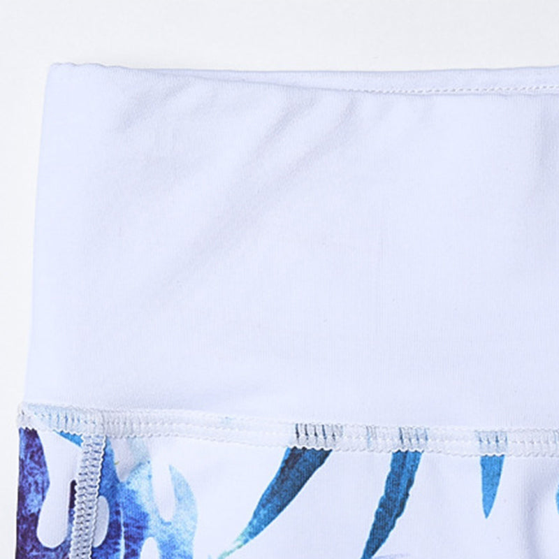 Buddha Stones 2点セット ひまわり 花 葉 プリント トップパンツ スポーツ フィットネス ヨガ レディース ヨガセット - image 18