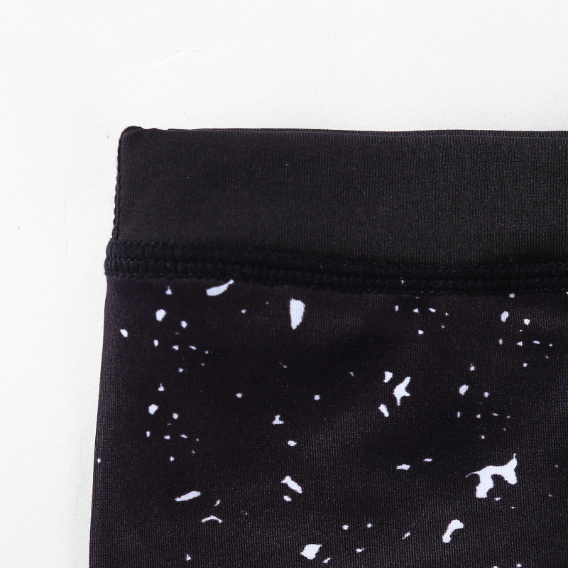 Buddha Stonesライン、雑草、桜の花、黒い木のプリントパンツ、スポーツフィットネス、ヨガレギンス、レディースヨガパンツ - image 12