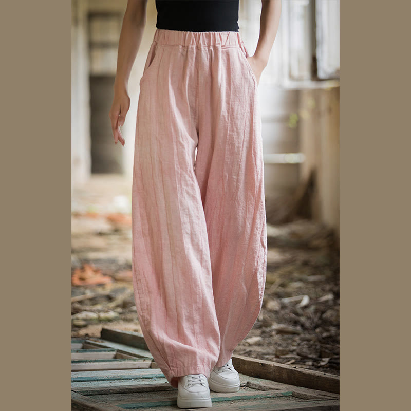 Buddha Stonesレトロ タイダイ ハーレムパンツ カジュアル レディース ヨガパンツ ポケット付き - image 36