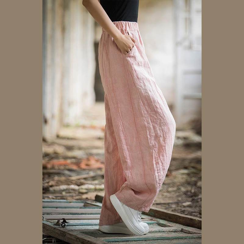 Buddha Stonesレトロ タイダイ ハーレムパンツ カジュアル レディース ヨガパンツ ポケット付き - image 37