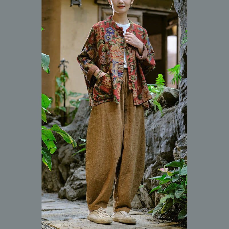 Buddha Stones無地 ゆったり ヨガ ハーレムパンツ ポケット付き - image 42