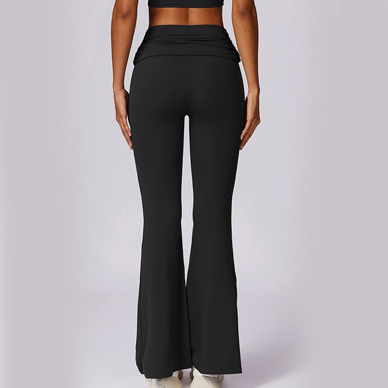 Buddha Stonesノースリーブ バックレス ストラップ タンクトップ ブラ フレアパンツ スポーツ フィットネス ヨガ - image 37