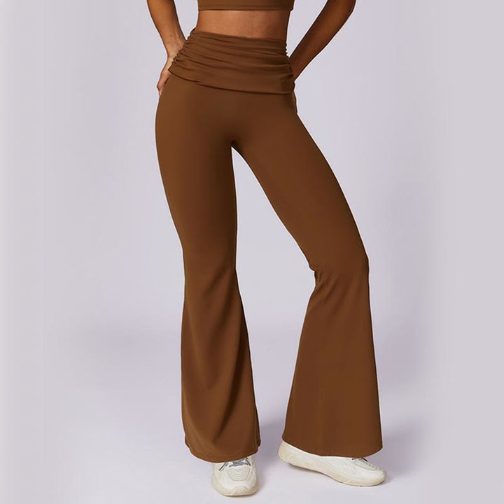 Buddha Stonesノースリーブ バックレス ストラップ タンクトップ ブラ フレアパンツ スポーツ フィットネス ヨガ - image 70