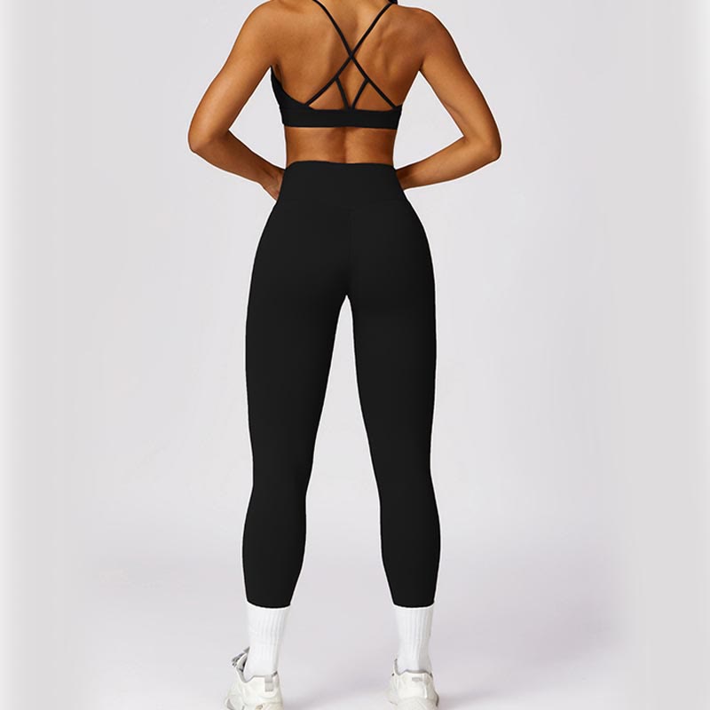 Buddha Stonesレディース 半袖 Tシャツ トップ ハイウエスト レギンス パンツ スポーツ ヨガ用 - image 12