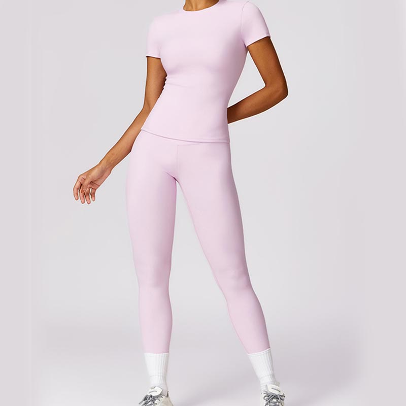 Buddha Stonesレディース 半袖 Tシャツ トップ ハイウエスト レギンス パンツ スポーツ ヨガ用 - image 64