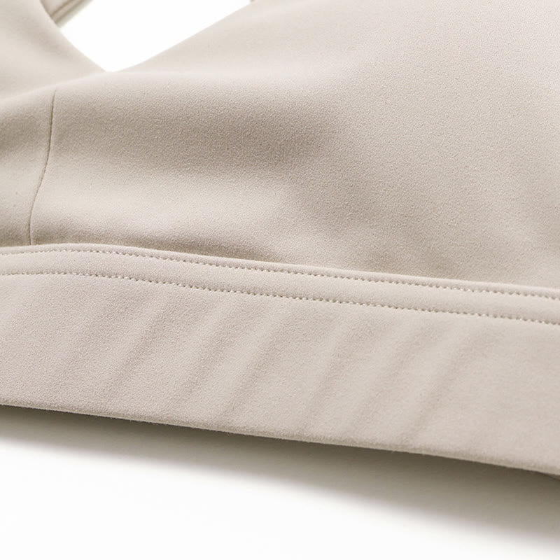 Buddha Stonesジム スポーツ ヨガ バックレス ブラ クロップ タンクトップ 通気性 ショーツ