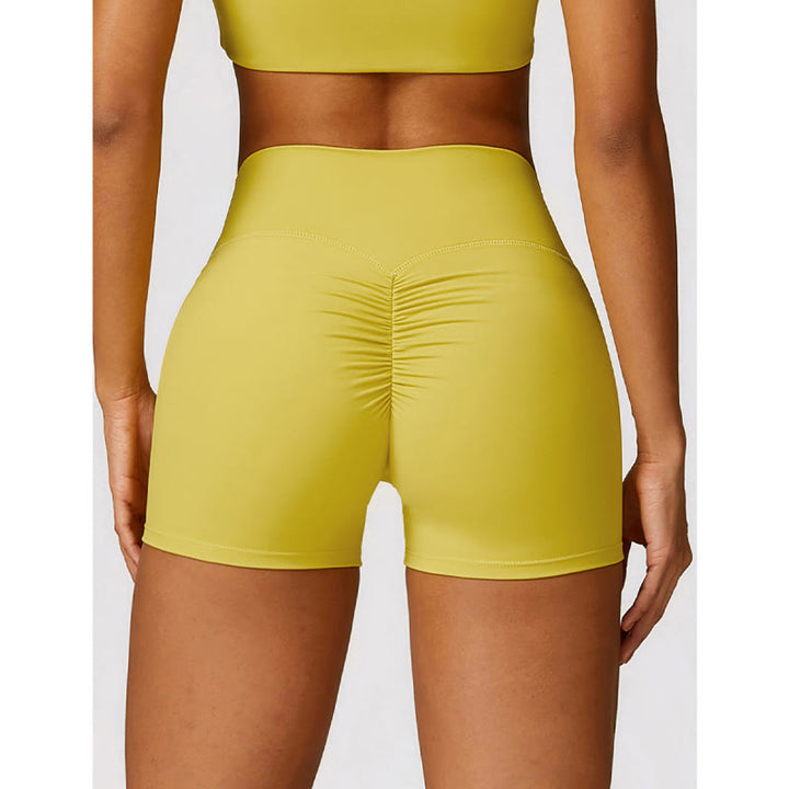 Buddha Stonesジム スポーツ ヨガ バックレス ブラ クロップ タンクトップ 通気性 ショーツ