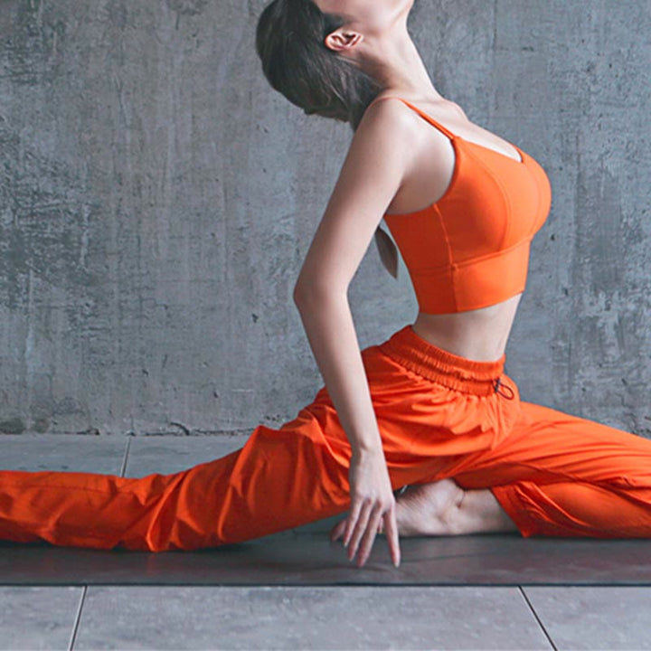 Buddha Stonesハイウエスト フィットネス ヨガ スポーツ ジョガー トラックパンツ ポケット付き スウェットパンツ