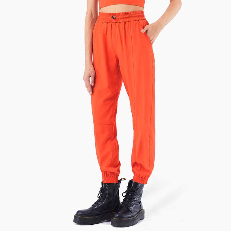 Buddha Stonesハイウエスト フィットネス ヨガ スポーツ ジョガー トラックパンツ ポケット付き スウェットパンツ