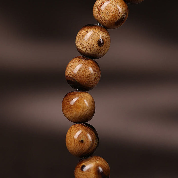 Buddha Stones925 スターリングシルバー 天然黄金の海柳 ザキラム 富の女神 幸運 福 キャラクター 成功 ブレスレット - image 9