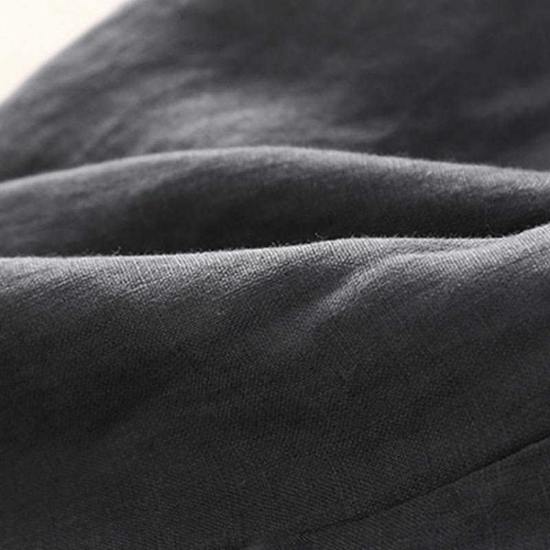 Buddha Stones無地フラワー ルーズドローストリング ハーレムパンツ ポケット付き - image 20