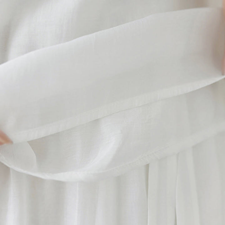 Buddha Stonesフラワー刺繍半袖Tシャツ ワイドレッグパンツ 2点セット