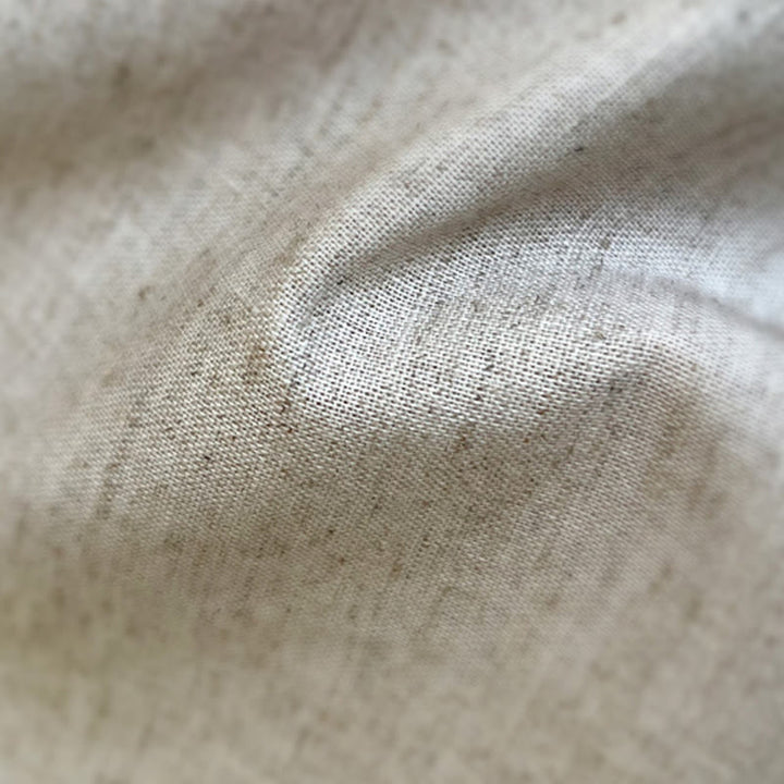 Buddha Stones無地 メンズ 半袖 ボタン リネン シャツ