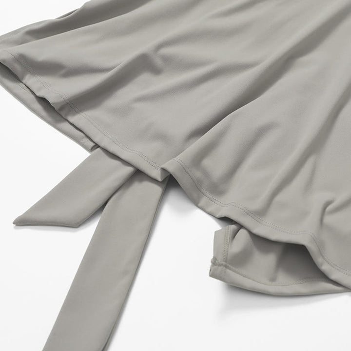 Buddha Stones無地 スポーツ テニス ヨガ レースアップ レディース スポーツドレス