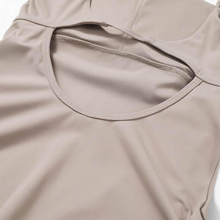 Buddha Stones無地 バックレス テニス ヨガ レディース スポーツドレス - image 33