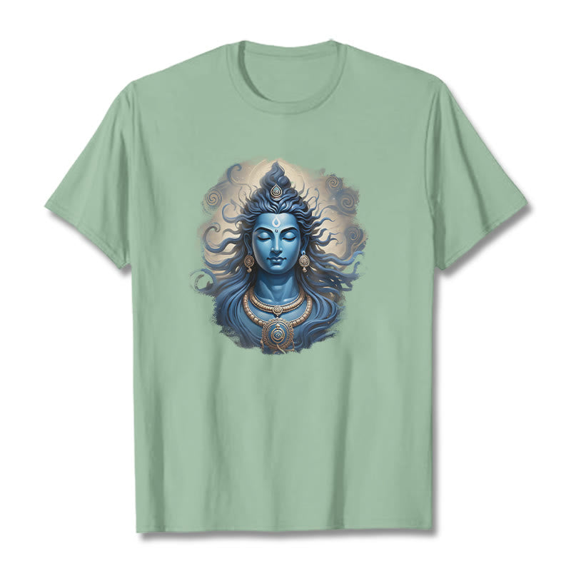 Buddha Stones OM NAMAH SHIVAYA Buddha Tee Tシャツ - ペールグリーン - 2XL - image 16