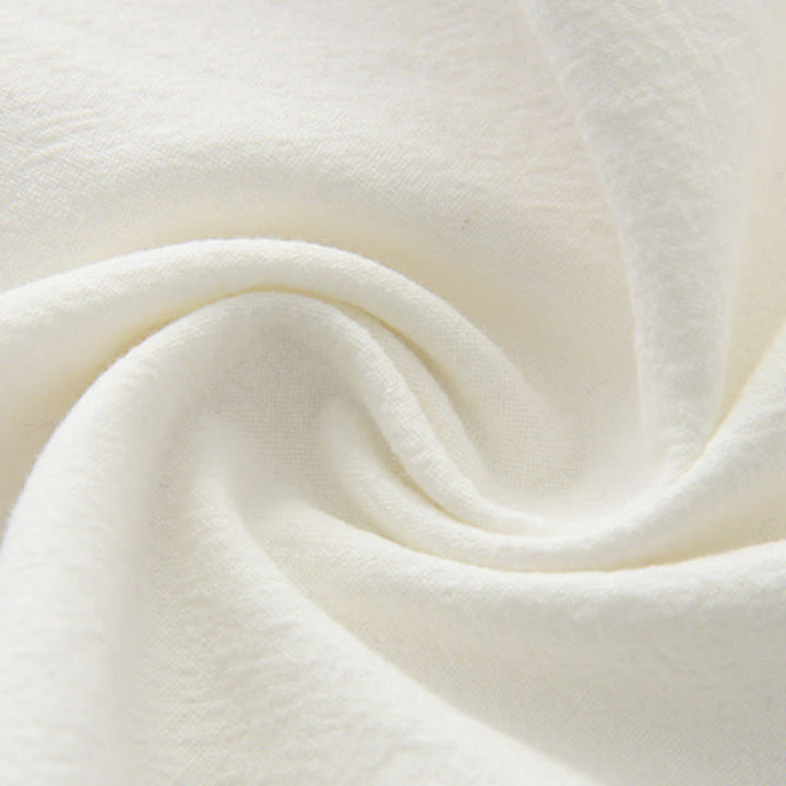 Buddha Stones中国風 カエルボタン 唐装 メンズ 半袖シャツ コットンリネン ポケット付き - image 6