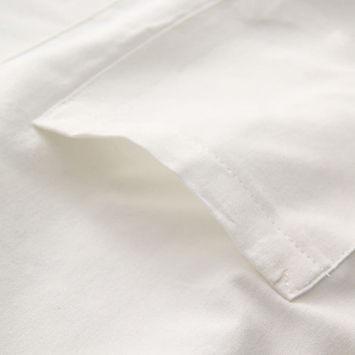 Buddha Stones中国風 カエルボタン 唐装 メンズ 半袖 コットンシャツ ポケット付き - image 8