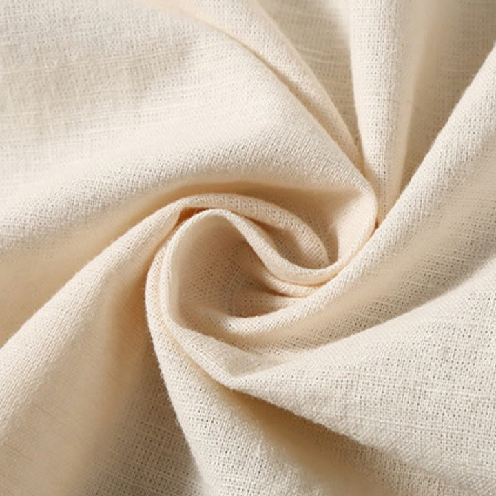 Buddha Stonesサマー メンズ 半袖 ボタンダウン コットンリネンシャツ - image 14