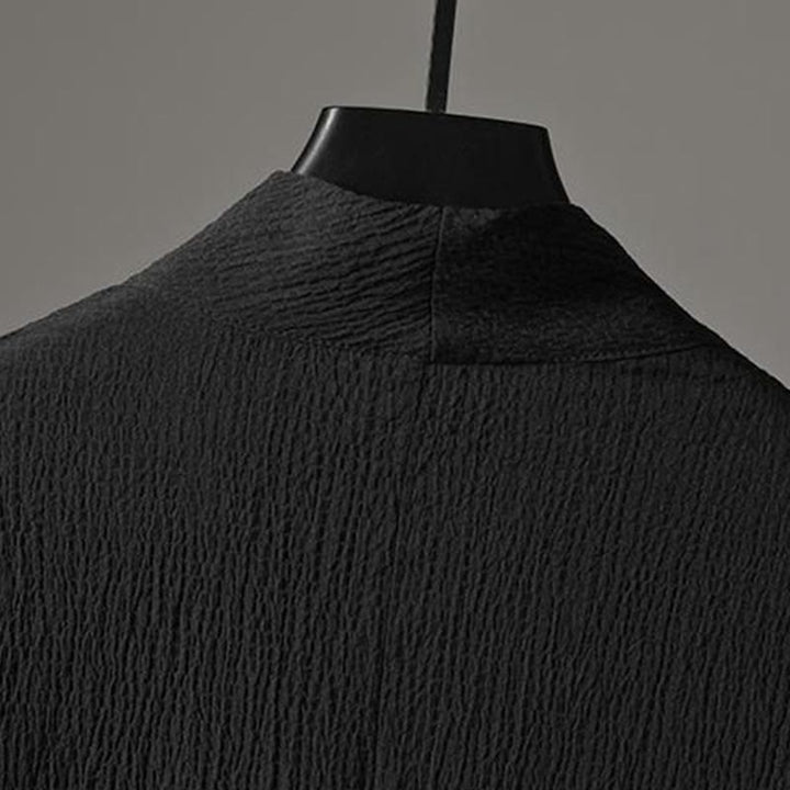 Buddha Stones無地 七分袖シャツ カジュアルパンツ 服 メンズ セット - image 13