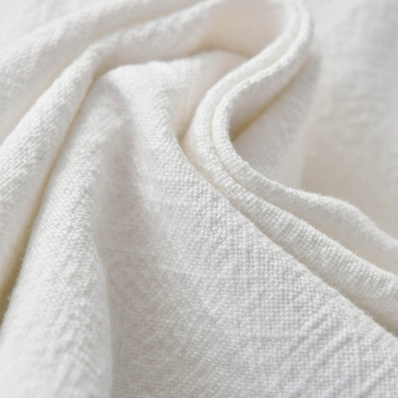 Buddha Stones無地ラミーリネンコットンパンツ ポケット付き - image 33