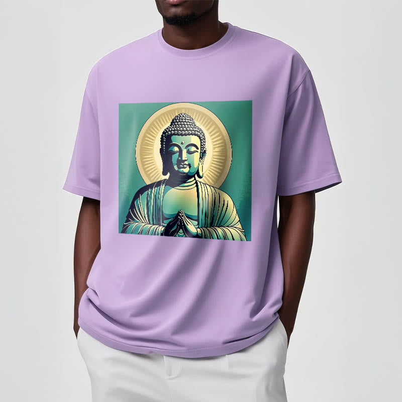 Buddha StonesオーラグリーンブッダTシャツ - image 17