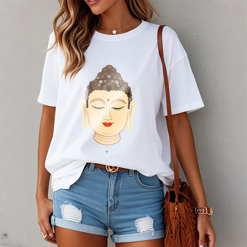 Buddha Stones瞑想仏陀Tシャツ - image 5
