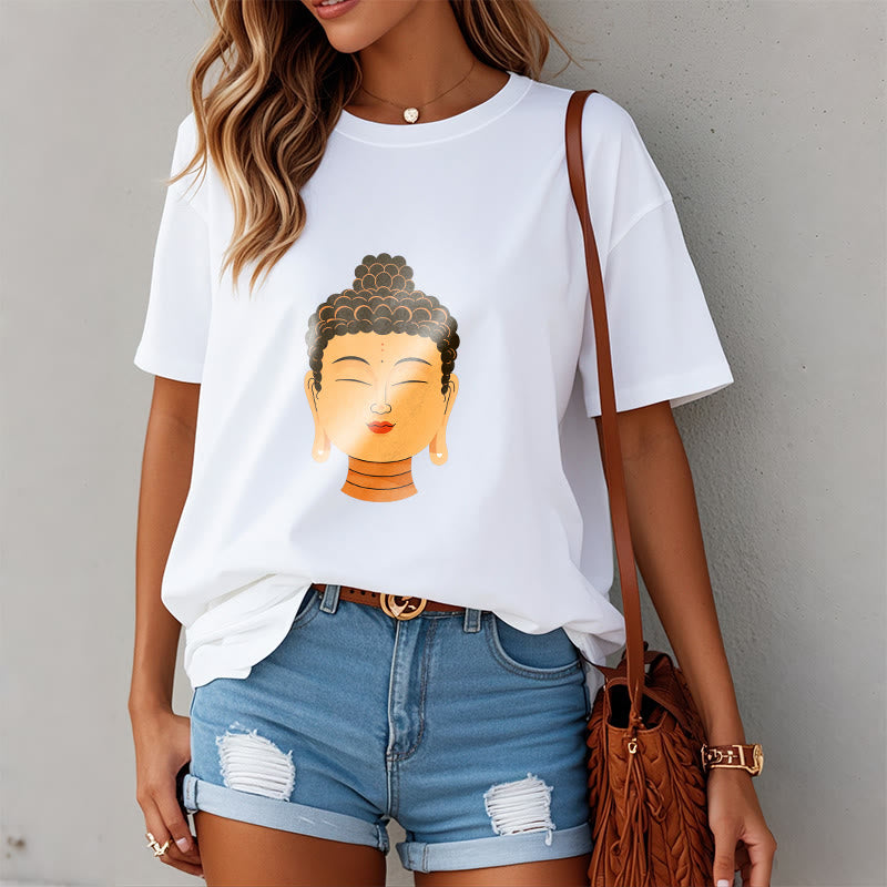 Buddha Stonesの祝福された瞑想仏陀Tシャツ - image 3