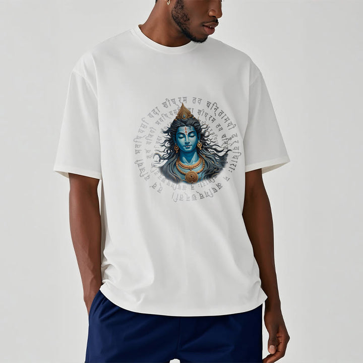 Buddha Stonesサンスクリット語 学ぶと勝利 Tシャツ - image 6