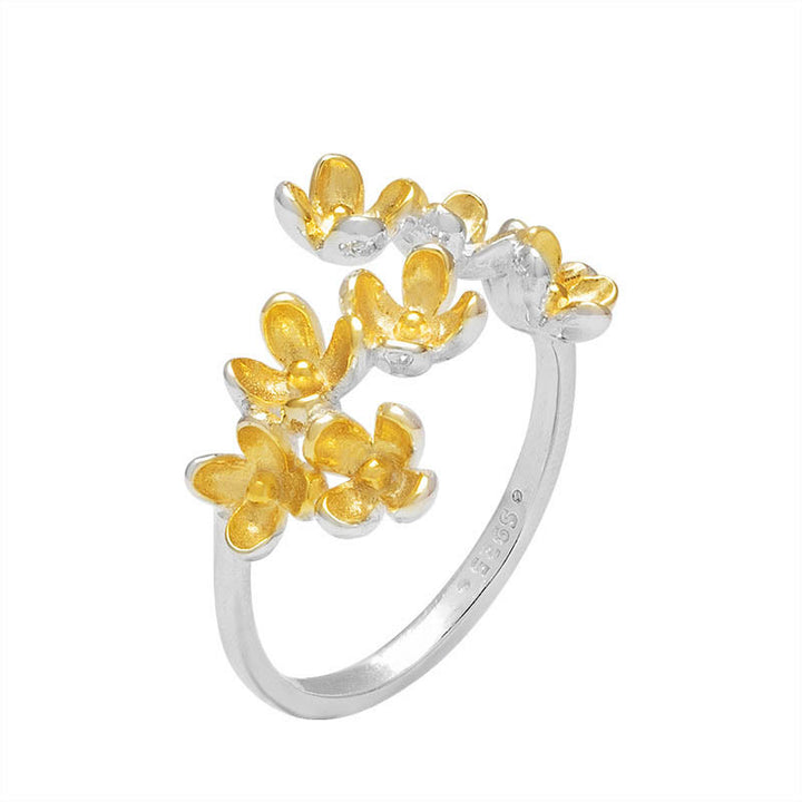 Buddha Stones925スターリングシルバー キンモクセイ リング - image 4