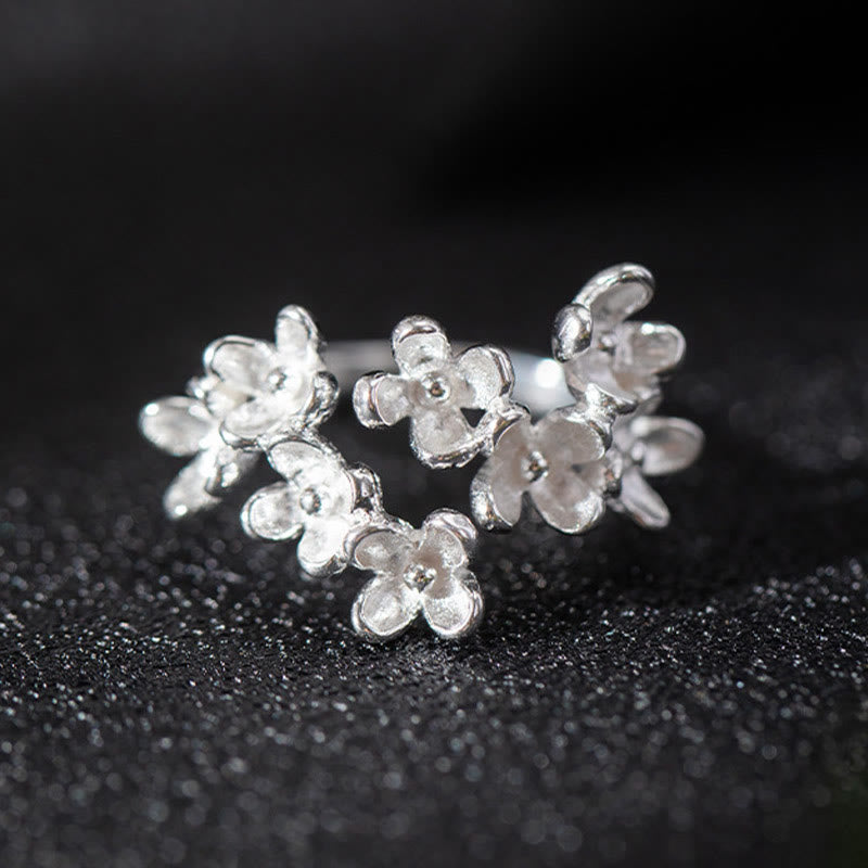 Buddha Stones925スターリングシルバー キンモクセイ リング - image 7