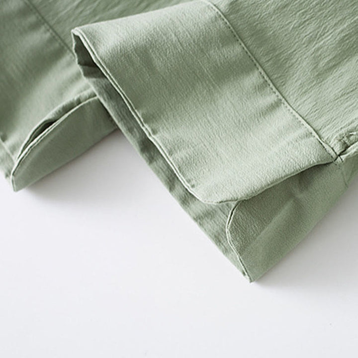 Buddha Stonesフロッグボタン 七分袖シャツパンツ メンズスーツ - image 9