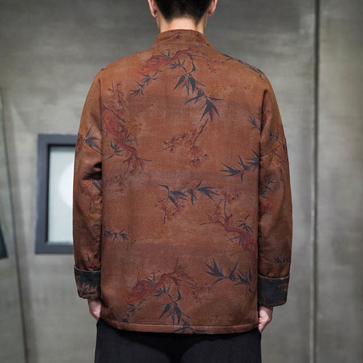 Buddha Stonesカエルボタン 中国唐装 ロングシャツ コットン メンズ ジャケット 衣類 - image 13