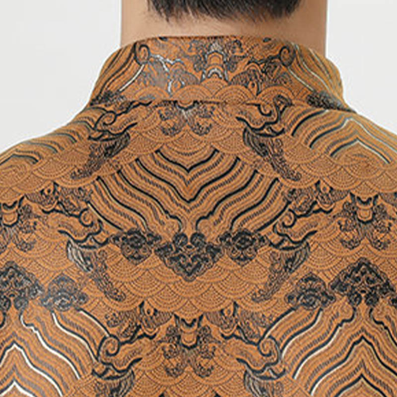 Buddha Stonesカエルボタン 中国唐装 波型 ロングシャツ メンズ ジャケット 衣類 - image 25