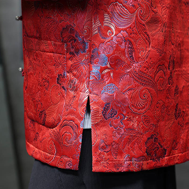 Buddha Stonesカエルボタン 中国唐装 スタンドカラー ロングシャツ メンズ ジャケット 衣類 - image 16