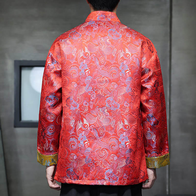 Buddha Stonesカエルボタン 中国唐装 スタンドカラー ロングシャツ メンズ ジャケット 衣類 - image 10