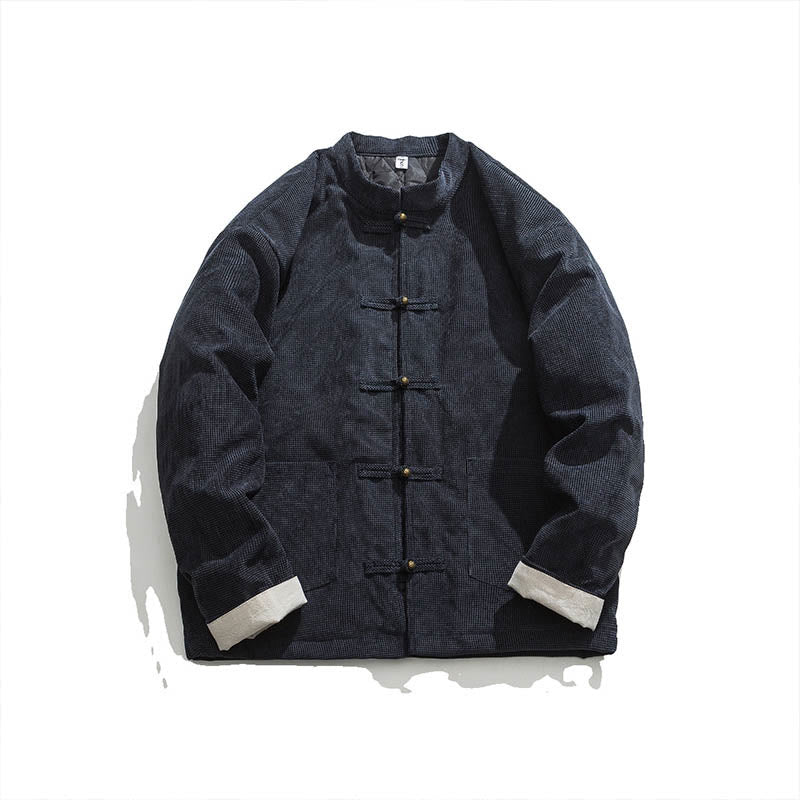 Buddha Stones無地 カエルボタン コットン メンズ ジャケット シャツ 衣類 - image 8