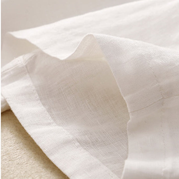 Buddha Stonesヴィンテージ ハイウエスト レースアップ コットンリネン ハーレムパンツ ポケット付き - image 23