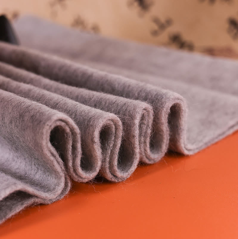 Buddha Stonesウールショール ピンク牡丹蝶刺繍タッセル 冬用 心地よい旅行用スカーフラップ