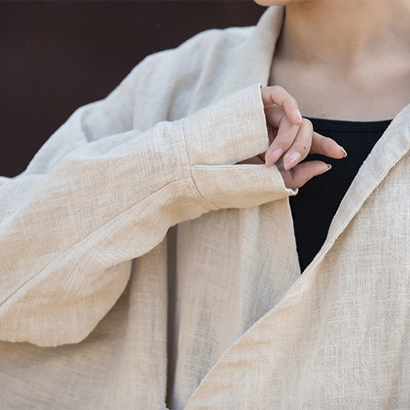 Buddha Stones瞑想ラミーコットン衣類