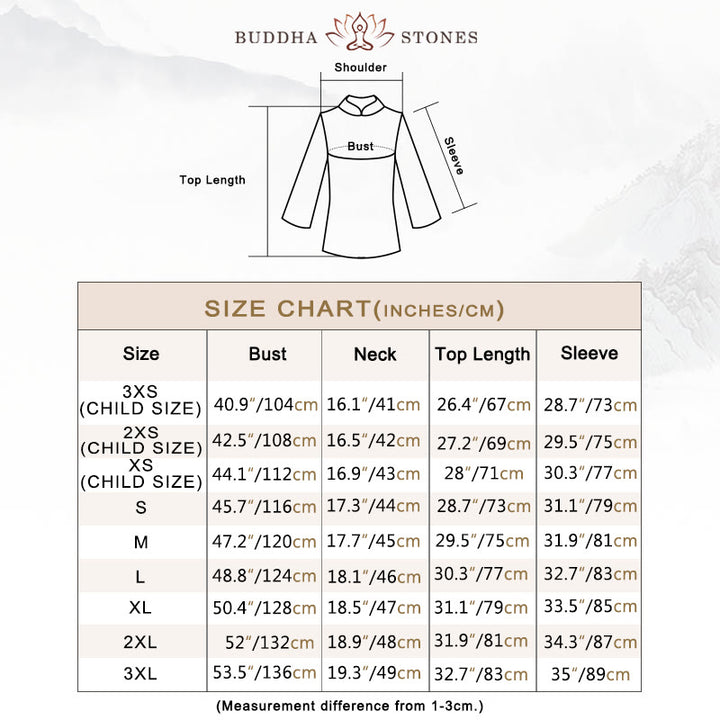 Buddha Stonesシンプルな柄 瞑想 祈り スピリチュアル 禅 太極拳 気功 練習 ユニセックス 服セット - image 7