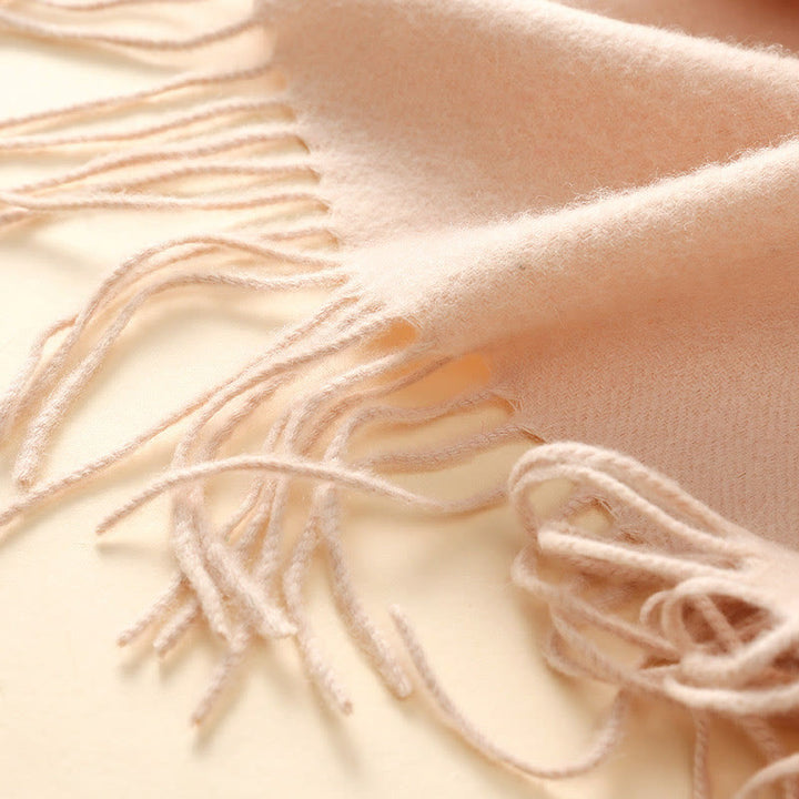 Buddha Stonesウールショール ユリ刺繍タッセル 冬用 心地よい旅行用スカーフ ラップ