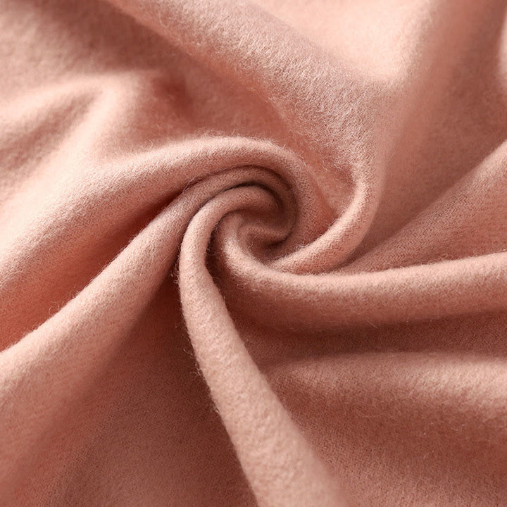 Buddha Stonesウールショール 赤い花と葉の刺繍タッセル 冬用 心地よい旅行用スカーフ ラップ