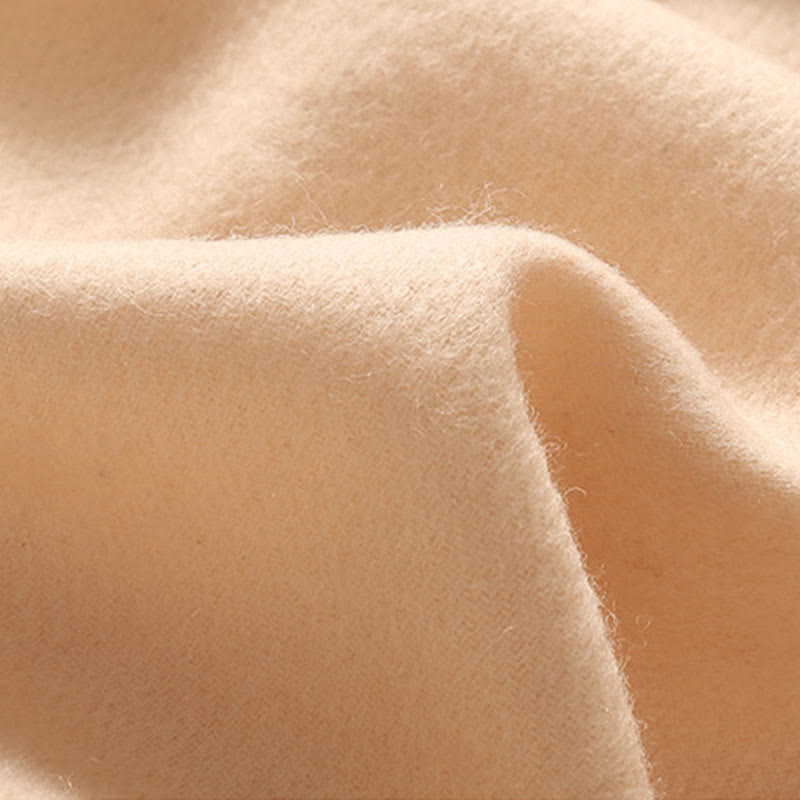 Buddha Stonesウールショール 赤い花と銀の葉の刺繍タッセル 冬用 心地よい旅行用スカーフ ラップ