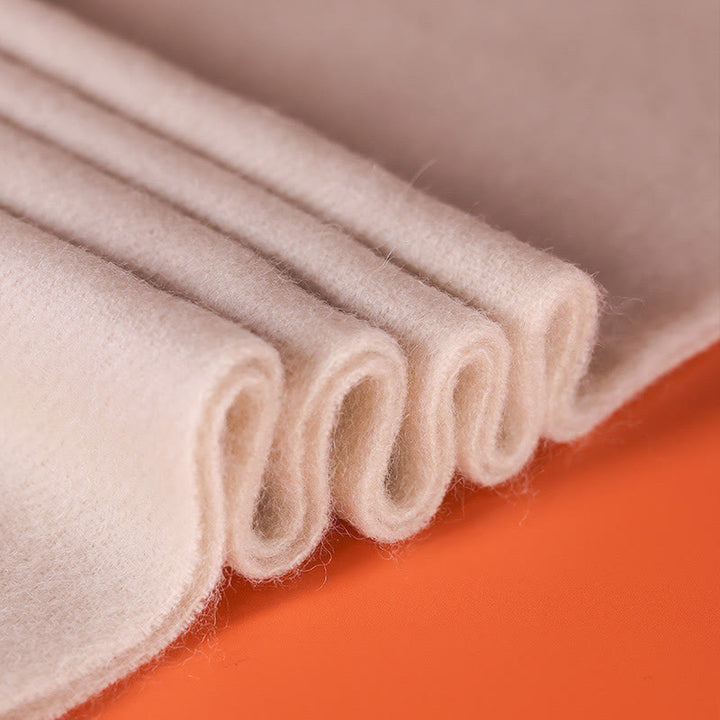 Buddha Stonesウールショール ユラン マグノリア 刺繍 タッセル 冬用 心地よい 旅行用スカーフ ラップ