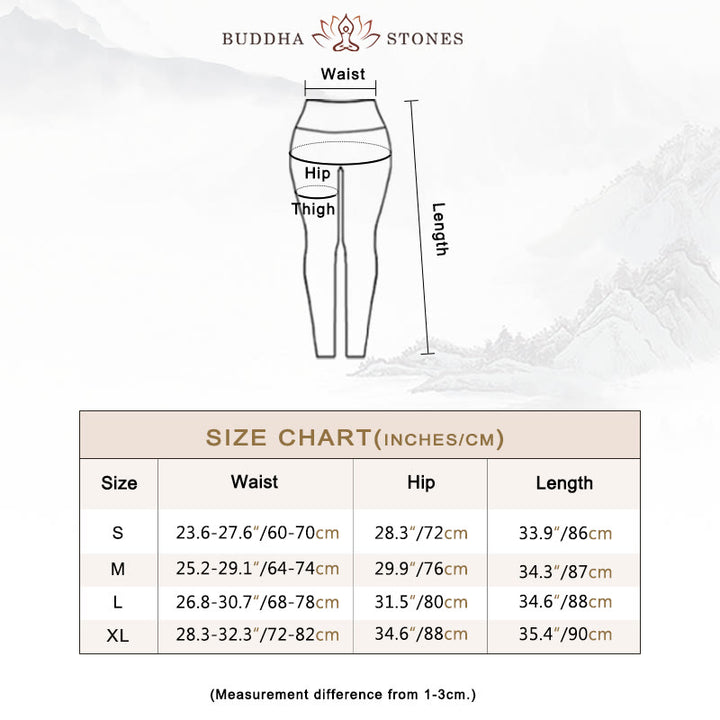 Buddha Stones 2点セット 蓮華鳳凰 春の花 孔雀柄 トップパンツ スポーツ フィットネス ヨガ レディース ヨガセット - image 6