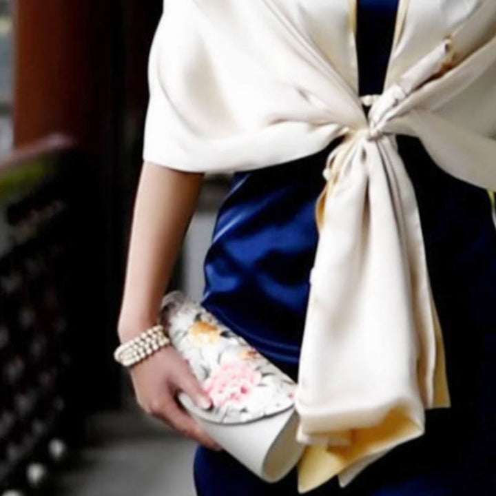 Buddha Stones牡丹チューリップ蘇刺繍ウェディングショッピング財布ハンドバッグクロスボディバッグ